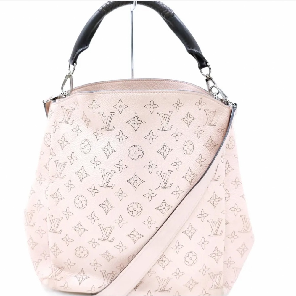 SOLD!!!!!!!😊Louis Vuitton LV Hand Bag Babylone PM Pink Mahina